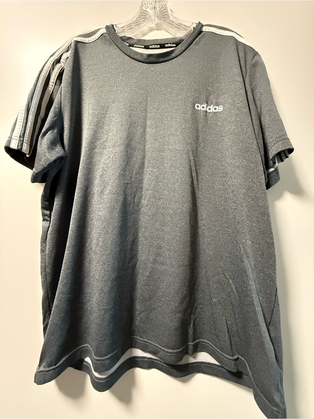 adidas Men’s Charcoal Climalite Tee